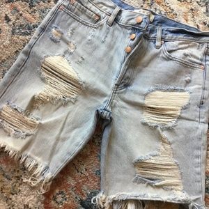 Free People “Heartbreaker“ long jean short